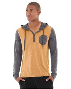 Chaz Kangeroo Hoodie-L-Orange